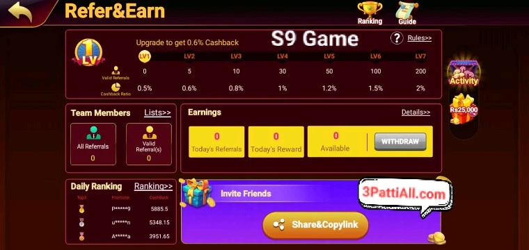 S9 Game Withdrawal Process - JazzCash Easypaisa Bank Transfer