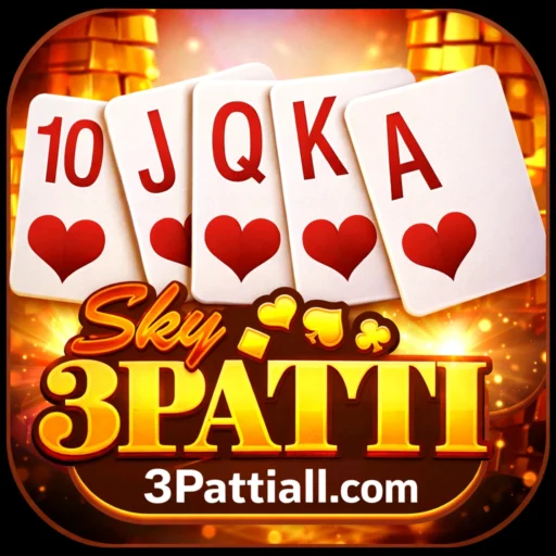 3 Patti Sky Icon Image