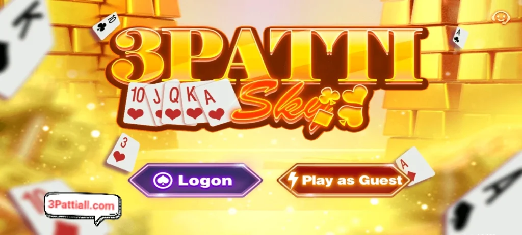 Teen Patti Sky Interface